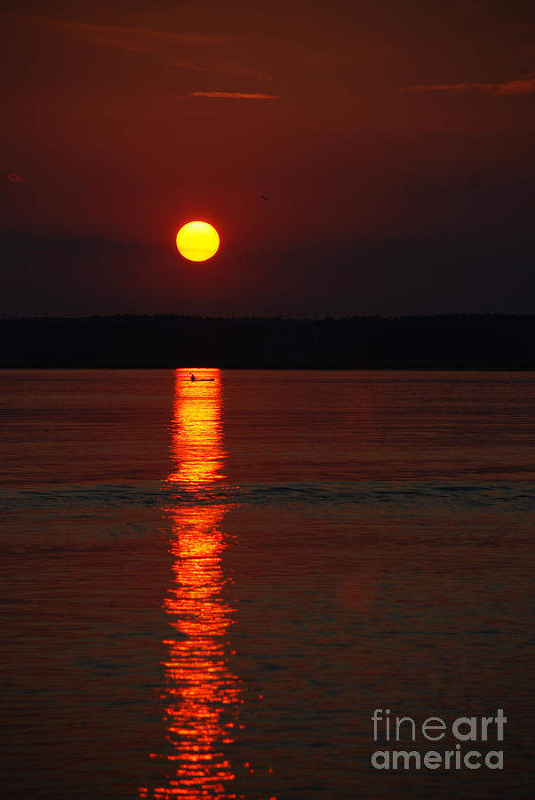 Seabrook Sunset Photograph by Richard Gibb