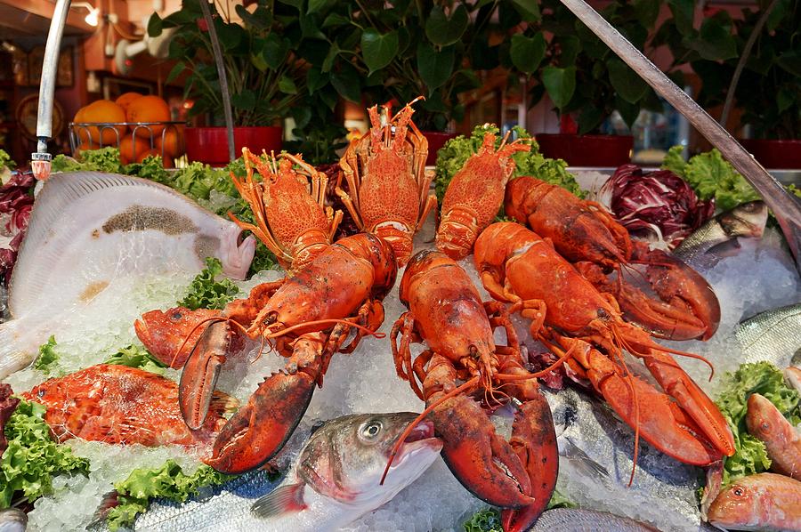 Seafood in Venice-6 Photograph by Rezzan Erguvan-Onal | Fine Art America