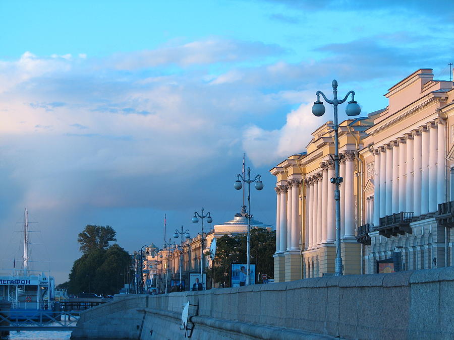 City Photograph - Seafront in St.Peterburg by Lisa Alex