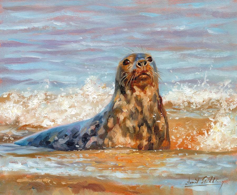 Seal Painting by David Stribbling