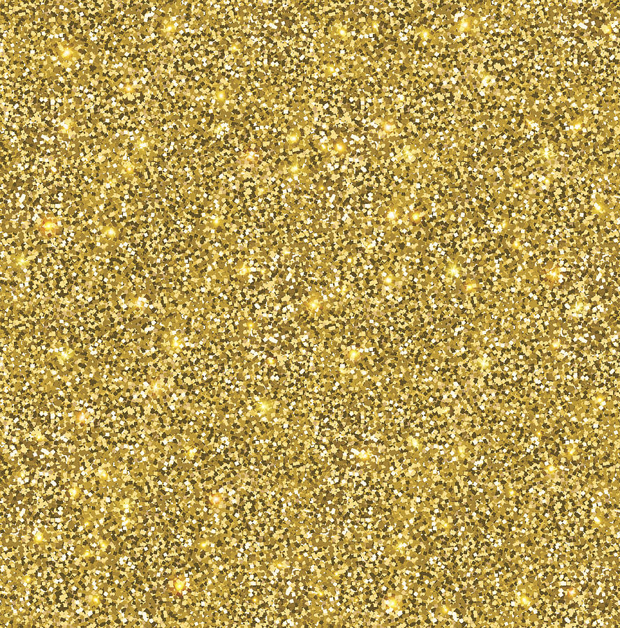 Seamless pattern. Glitter Drawing by A-r-t-i-s-t