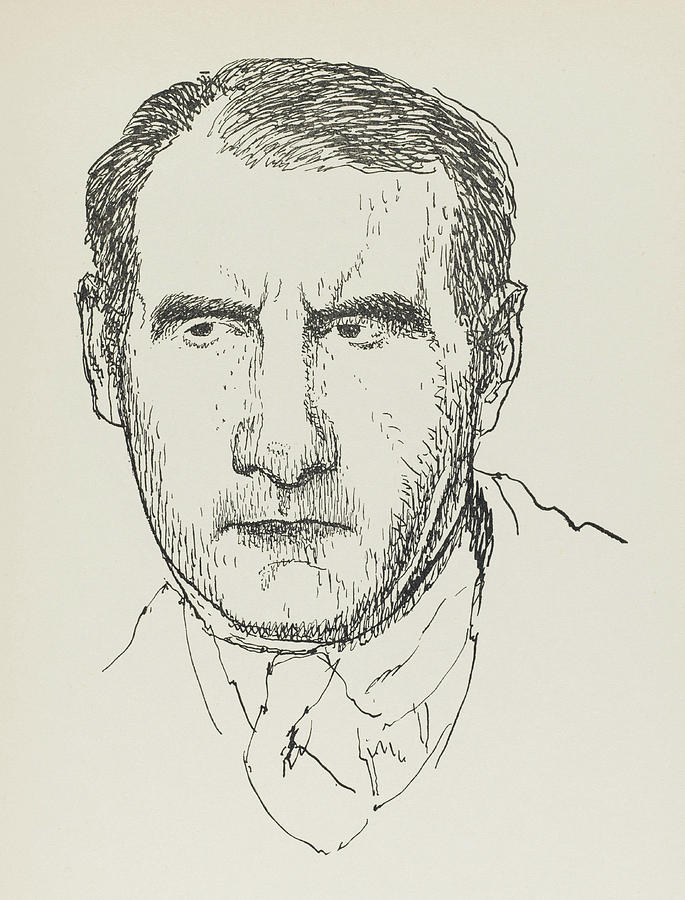 Sean O'casey Irish Playwright Drawing by Mary Evans Picture Library ...