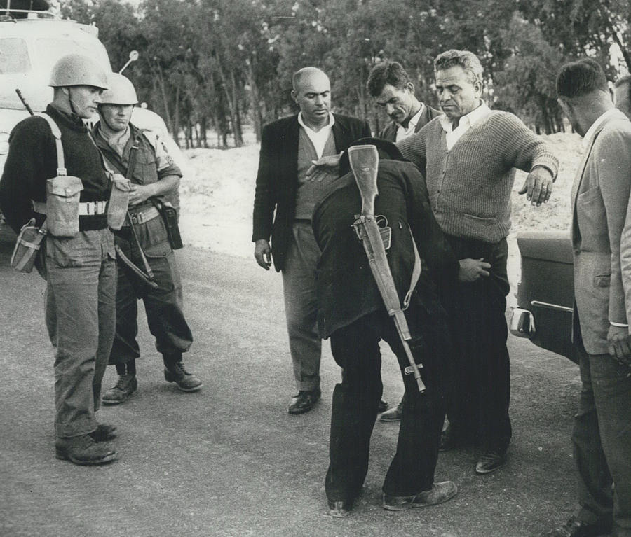 Vintage Photograph - Search For Hidden Weapons In Cyprus. by Retro Images Archive