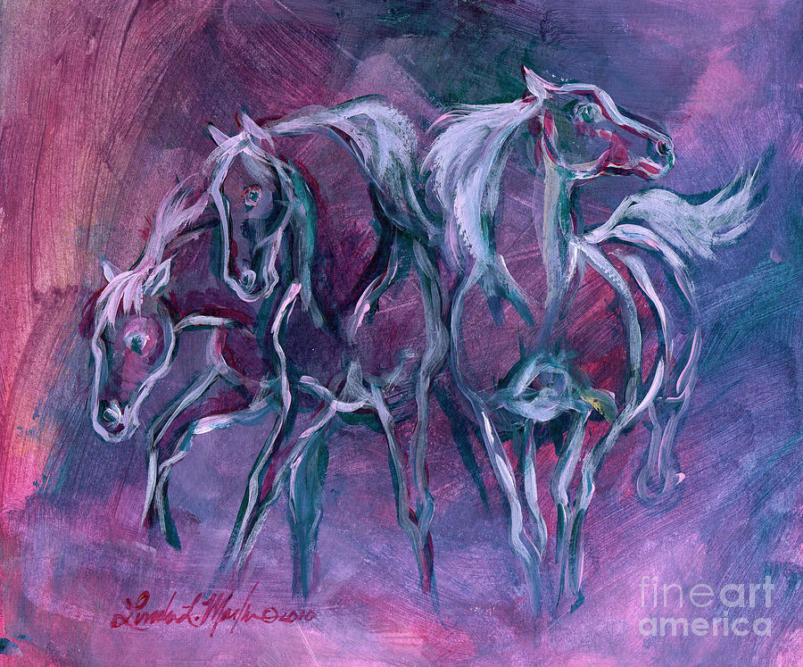 Searchers Painting by Linda L Martin