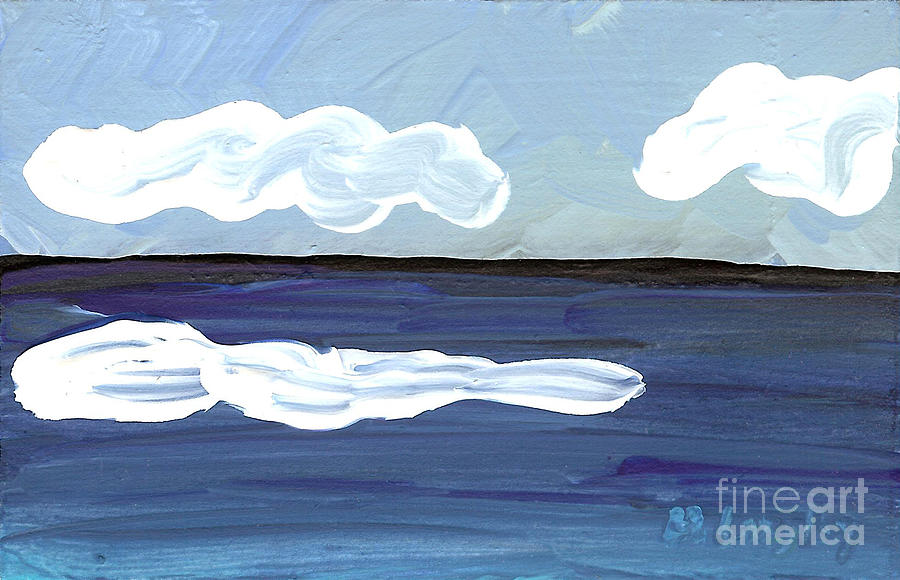 Seascape 22 Painting by Helena M Langley