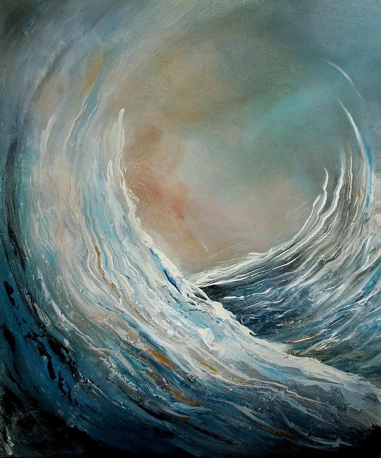 Paintings of the Ocean, Fine Art, Paintings of Waves Digital Art by ...