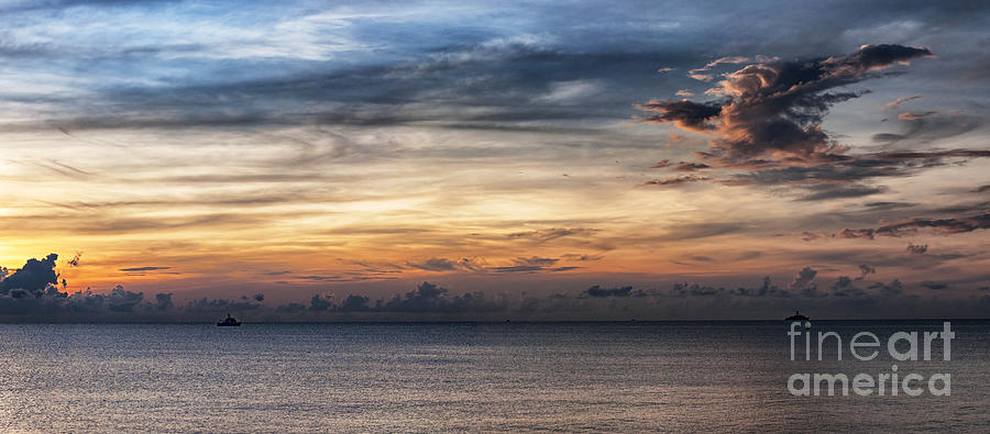 seascape Asia panorama BIG Photograph by Antony McAulay