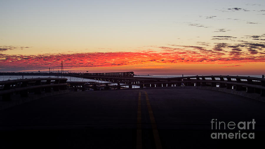 Sunset Photograph - Seascape e20k Gulf of Mexico by Otri Park