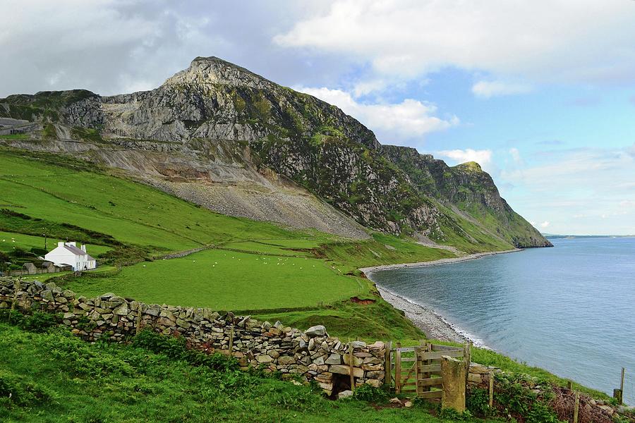 Seascape Of Coast Path At Trefor Photograph by Photo By Andrew Boxall