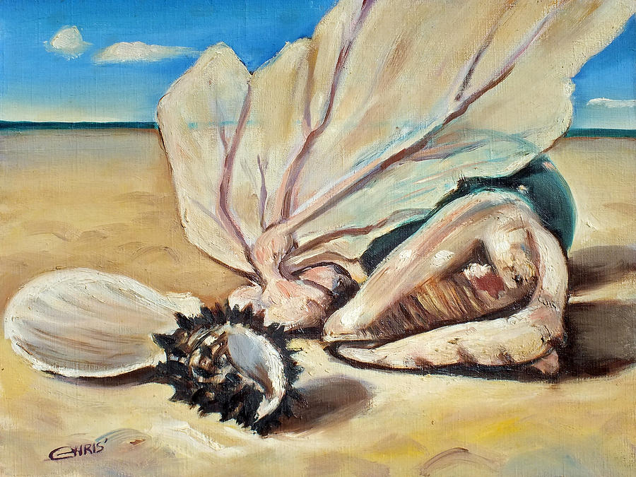 Seashore Shell Still Life Painting by Duane McCullough