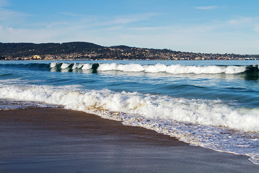 Seaside Beach In California Usa Photograph by Mark Miller Photos