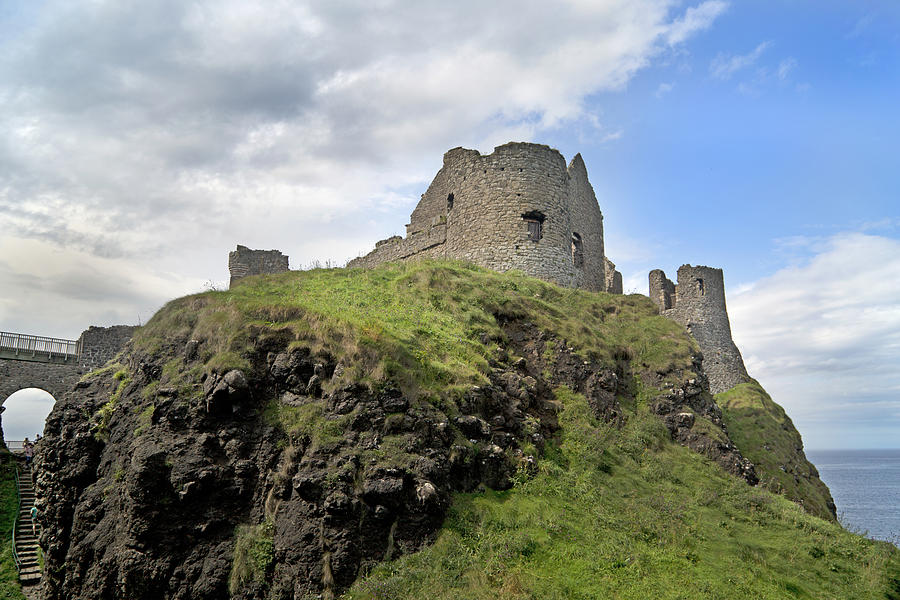Castle Photograph - Seaside Castle Ireland by Betsy Knapp