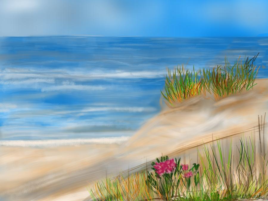 Seaside Dunes Painting