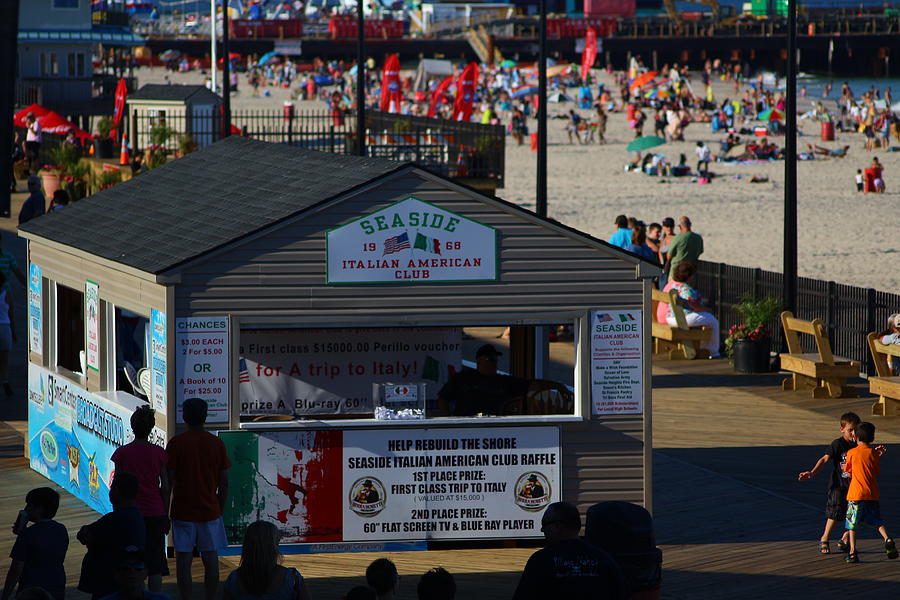 Seaside Italian American Club Photograph by Richard Cheski Pixels