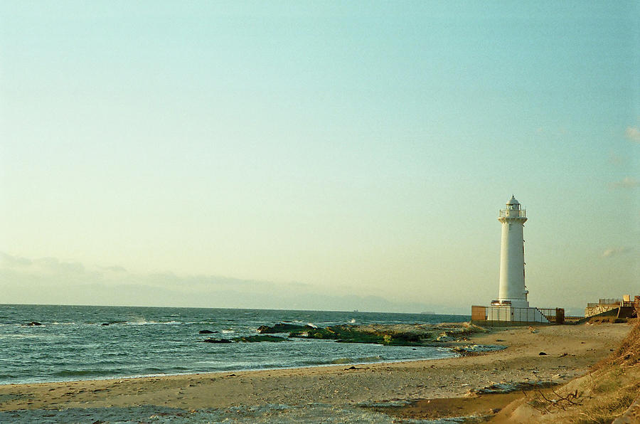 Seaside Lighthouse Photograph by © Kaori Yoshida