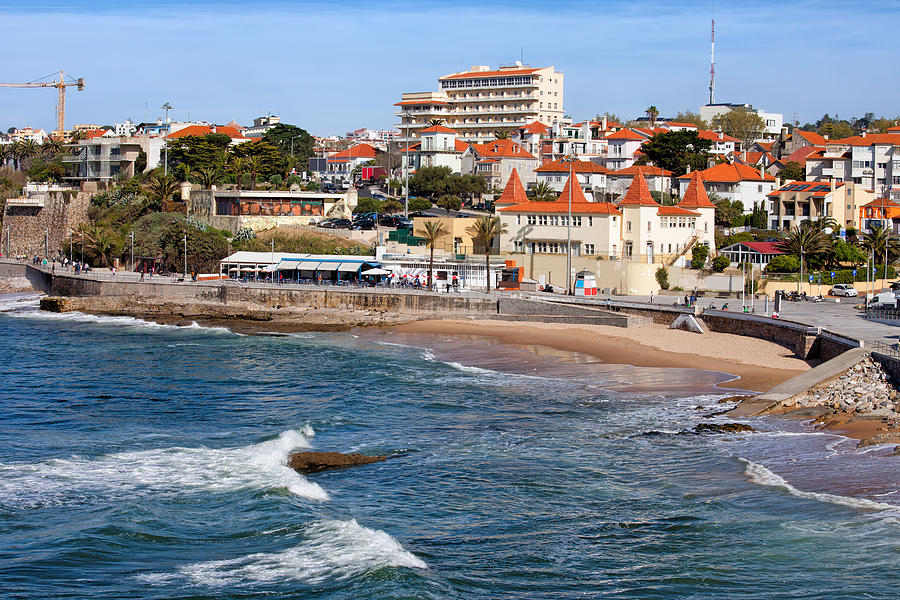 Seaside Resort of Estoril in Portugal Photograph by Artur Bogacki