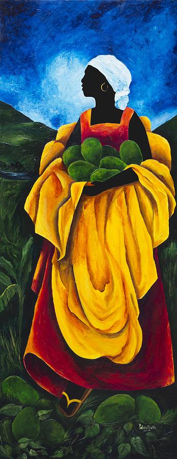 Season Avocado Painting by Patricia Brintle