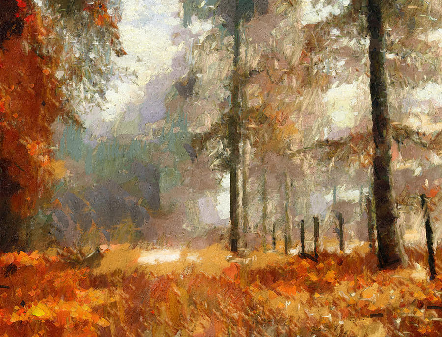 Seasons Come Seasons Go Painting by Georgiana Romanovna