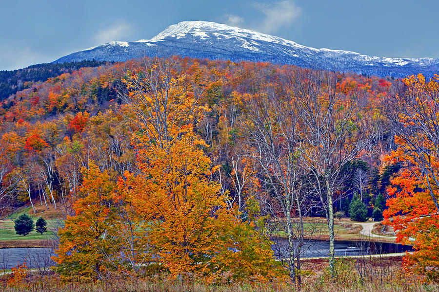 Seasons Shift - Mount Washington - White Mountains Photograph by Nikolyn McDonald