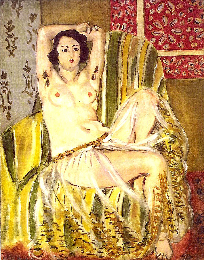 Seated Odalisque Digital Art by Henri Matisse
