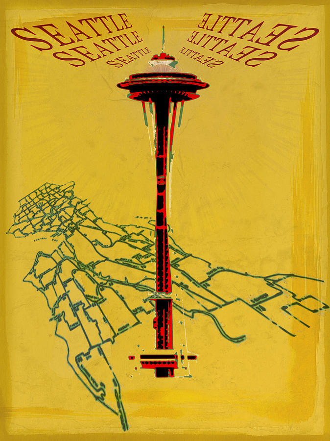 Pearl Jam Photograph - Seattle Calling by Sandstone Inc