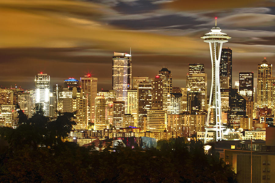 Seattle Photograph - Seattle by Chris Reed