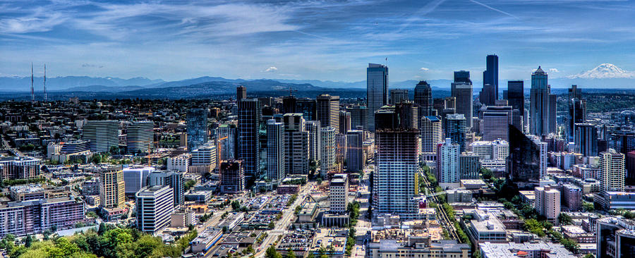 Seattle Photograph - Seattle City by Jonny D