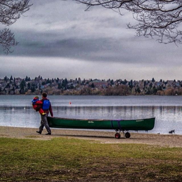 Seattle Photograph - #seattle #greenlake by Ron Greer