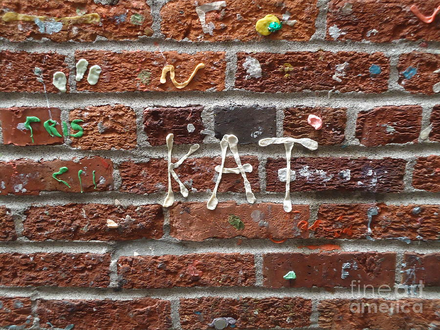 Seattle Photograph - Seattle Gum Wall 4 by Ann Johndro-Collins