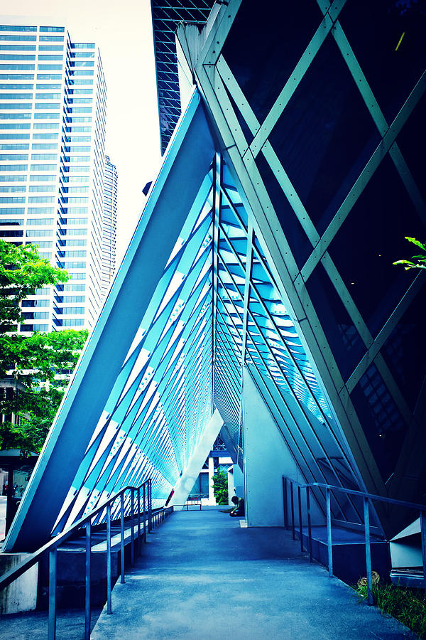 Seattle Library Triangle Photograph by Tanya Harrison