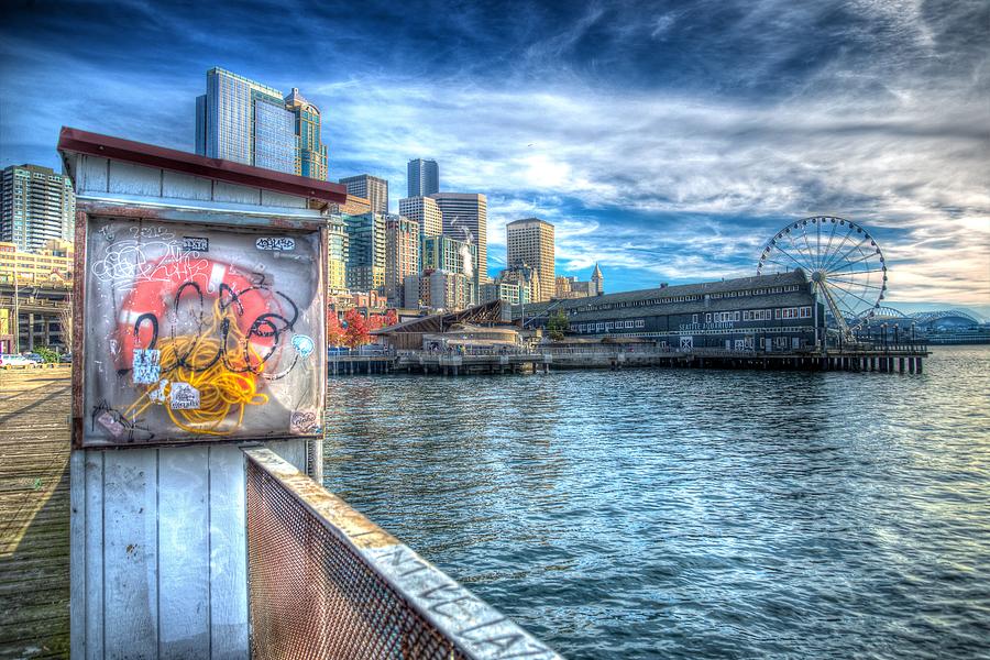 Seattle Life Saver Photograph by Spencer McDonald