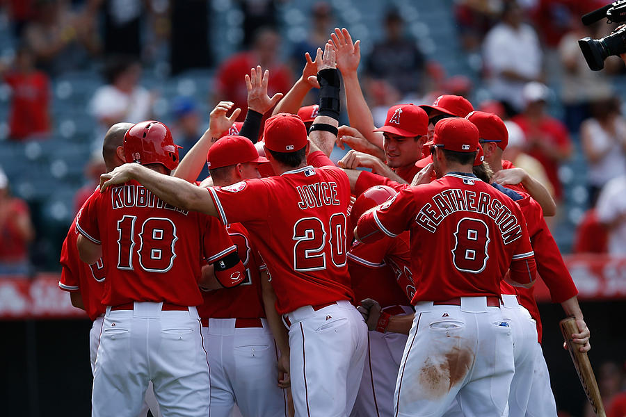 Seattle Mariners V Los Angeles Angels by Joe Scarnici