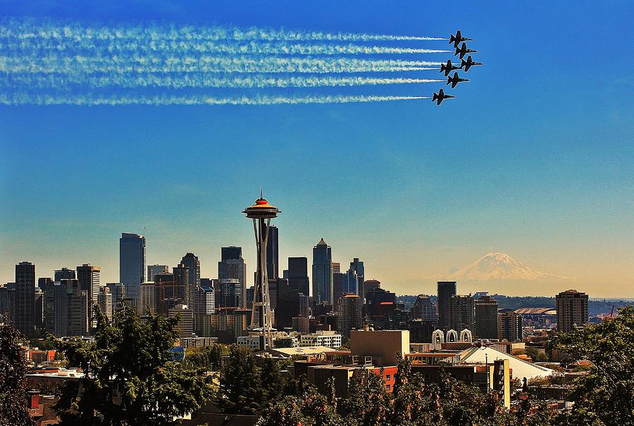 Seattle Seafair Photograph by Benjamin Yeager
