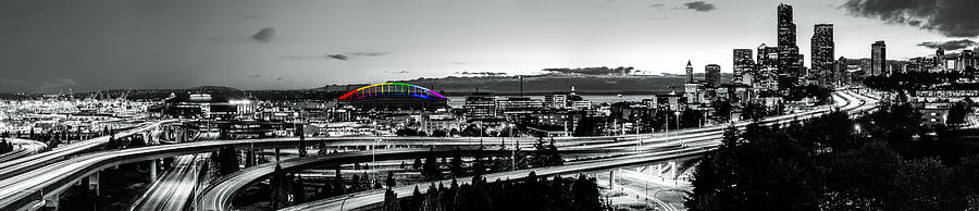 Seattle Photograph - Seattle Shows its Pride by Ryan Manuel
