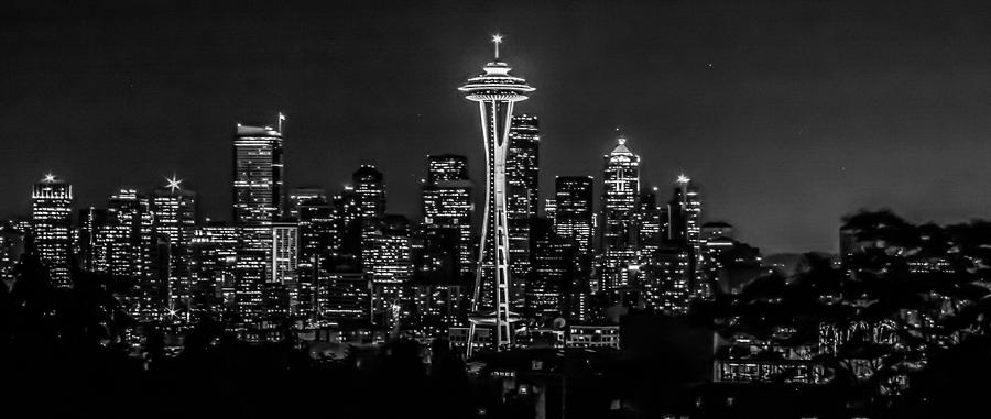 Seattle Skyline  Photograph by CarolLMiller Photography