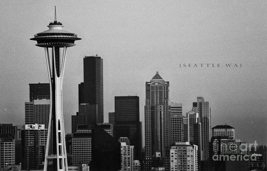 Seattle Skyline Photograph by JR Photography