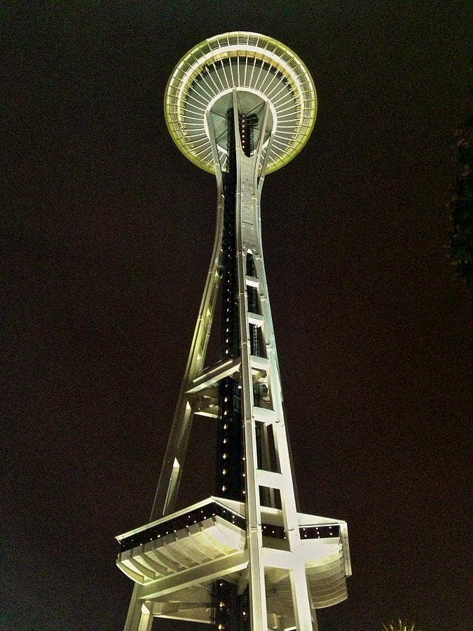 Seattle Space Needle Photograph by Steven Lapkin