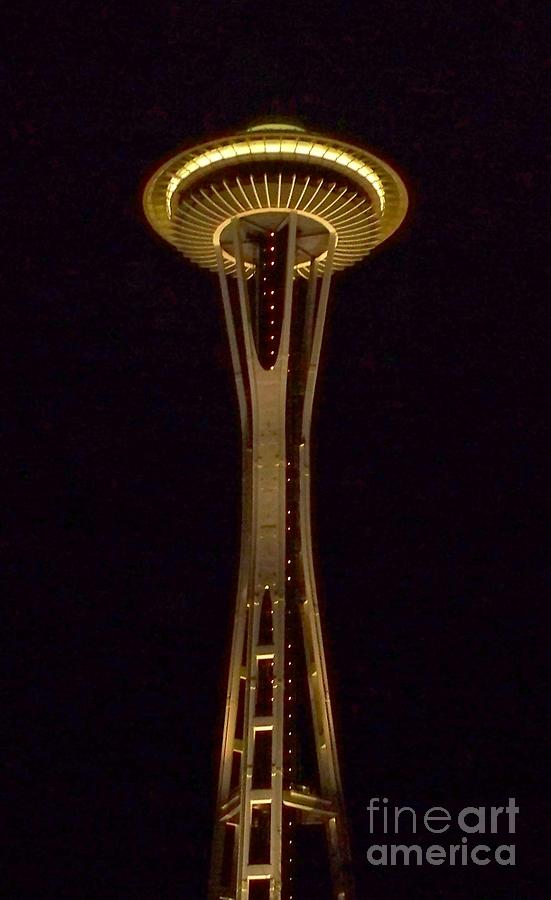 Seattle Space Needle Photograph by Tatyana Searcy