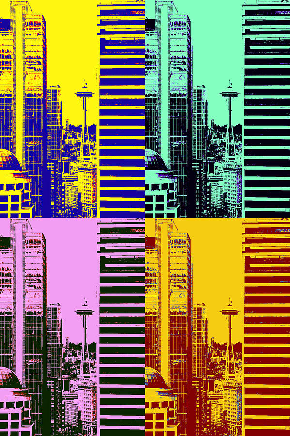 Seattle Photograph - Seattle Space Needle Tile by Brad Walters
