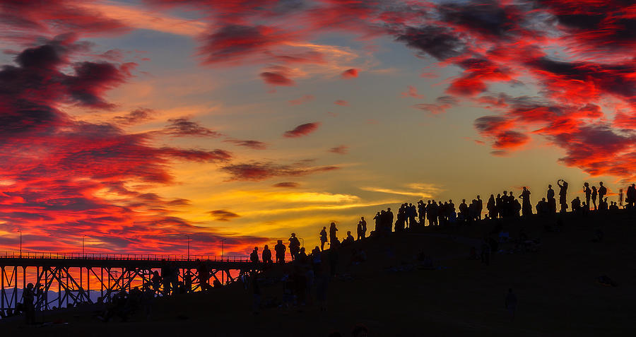 Seattle Summer Solstice Photograph by Ken Stanback