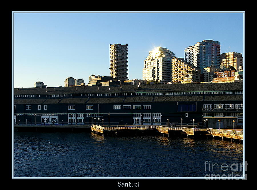 Seattle Washington Wharf Photograph by Robert Santuci - Fine Art America