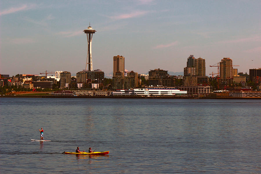 Seattle Waterfront 1114 Photograph by Cathy Anderson