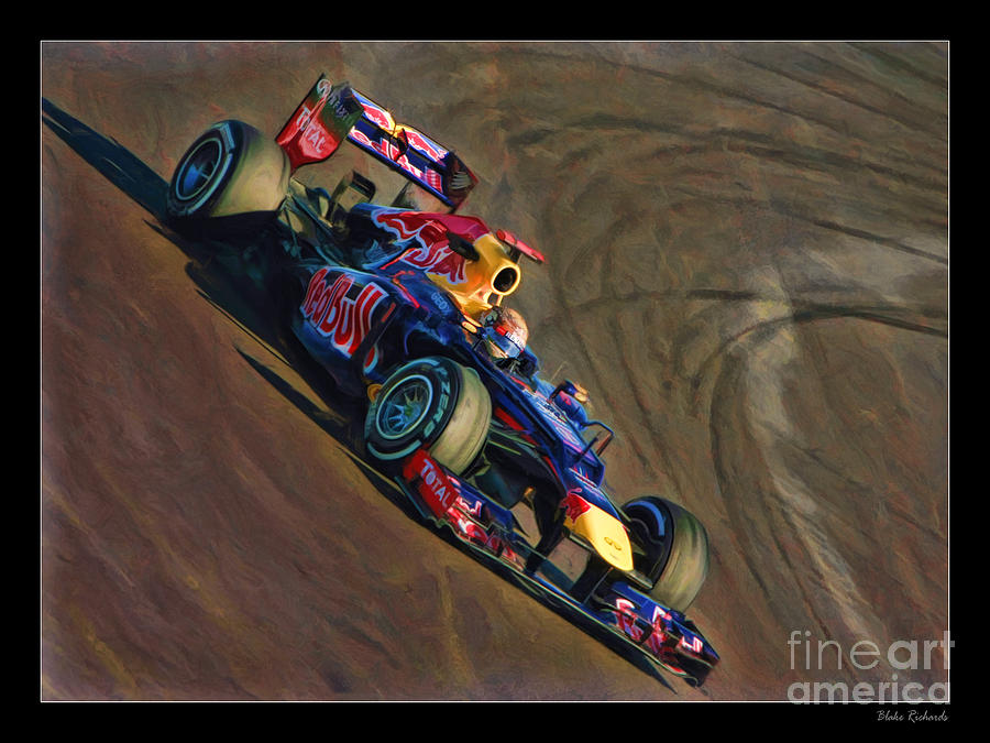 Sebastian Vettel - Red Bull Photograph by Blake Richards