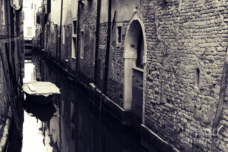 Secluded Canal in Venice Photograph by Ernst Cerjak - Pixels