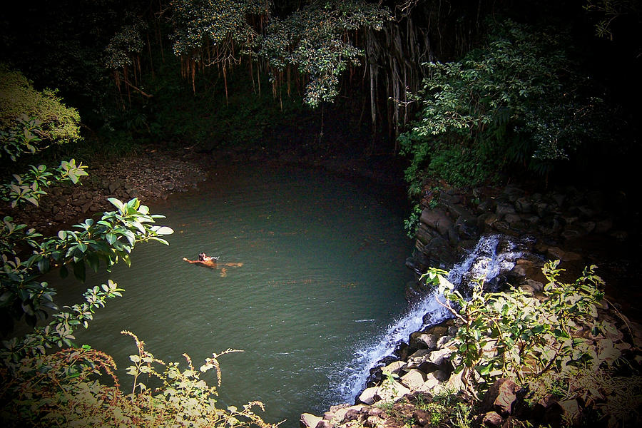 Secluded Pool Photograph by Carl Sheffer