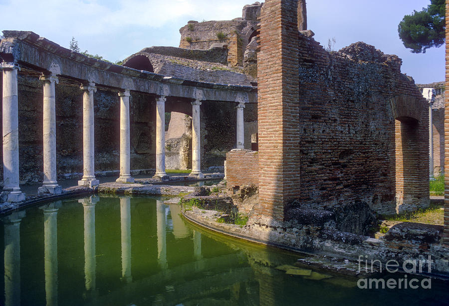 Second Century Villa of Emperor Hadrian  Photograph by Bob Phillips