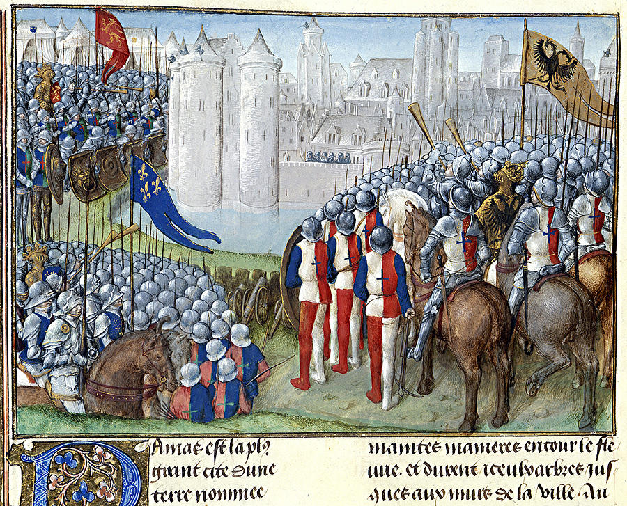 Second Crusade, Siege Of Damascus, 1148 Photograph By British Library