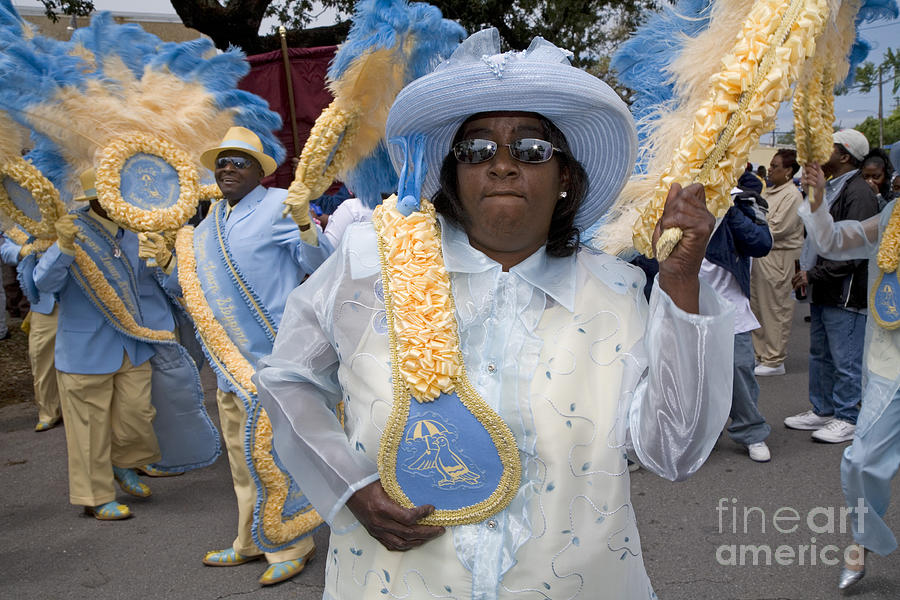 Second Line Parade Photograph by Jim West