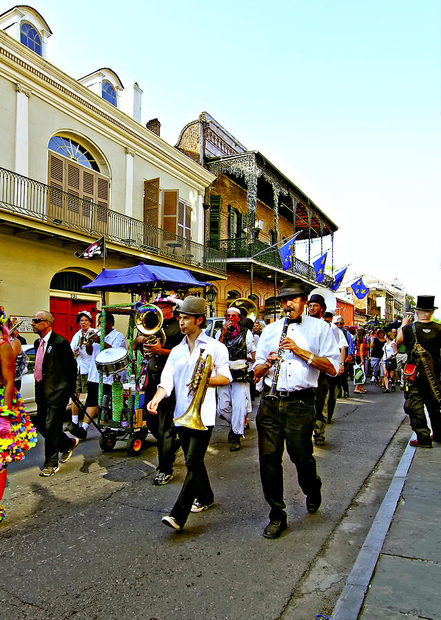 New Orleans Photograph - Second Line Parade by Steve Harrington