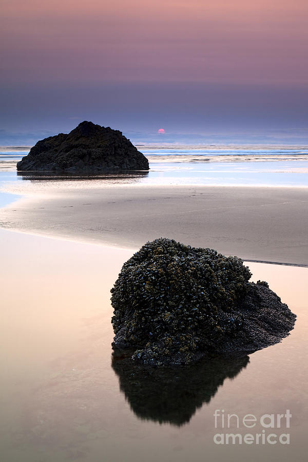 Sunset Photograph - Second Rock from the Sun by Michael Dawson